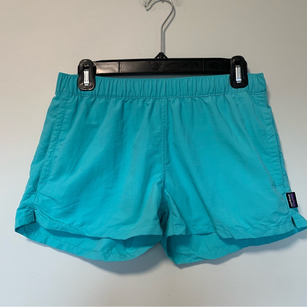 Patagonia Women's Athletic Shorts Turquoise